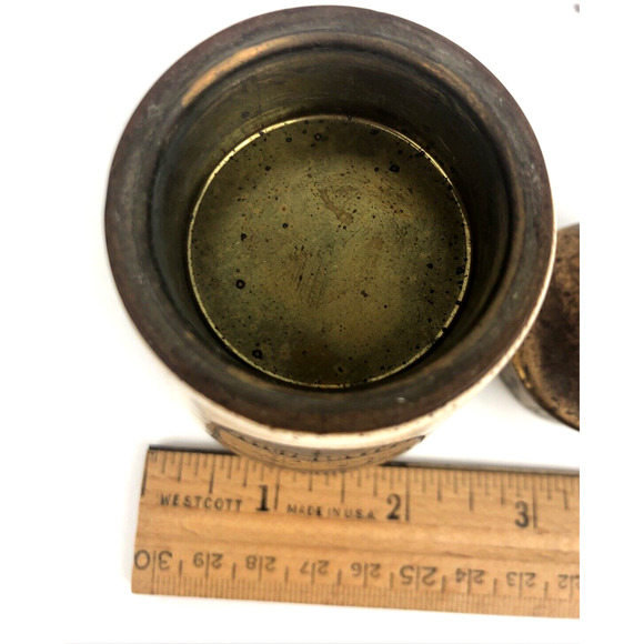 Vintage Sascha B Brastoff Tiki Table Lighter Ashtray L1 Mid Century Stoneware - Picture 15 of 16